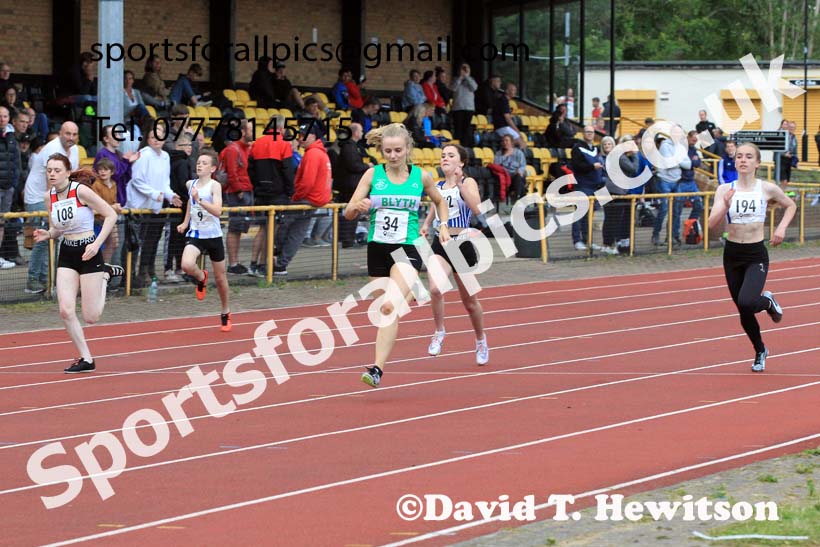 200 metres, 2022 NEGP Monkton No 4, June 29th. Photo: David T. Hewitson/Sports for All Pics